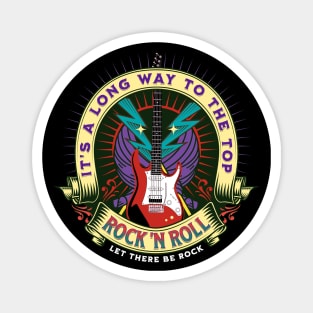 Long Way To Rock N Roll Magnet